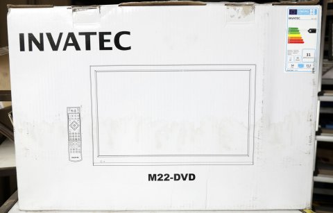 Fladskærm 22"m. DVD DVBT2 Fladskærm 22