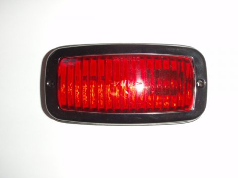 Lygte med sort omrids